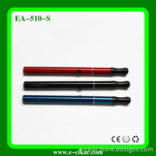 510-S Blister Pack Electronic Cigarette, Wax and Herb Burner, Silmmer